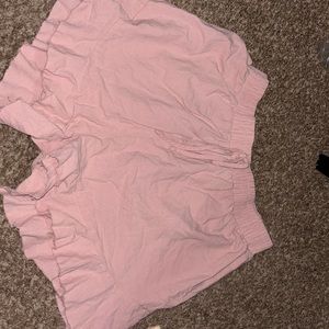Fun pink flowy shorts
